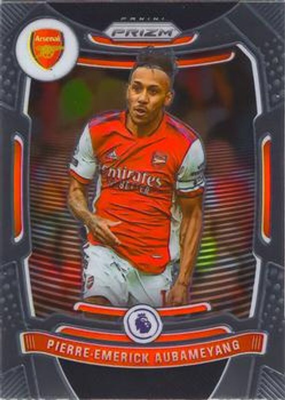 Pierre-Emerick Aubameyang 2021 Prizm Premier League #209 Base RAW