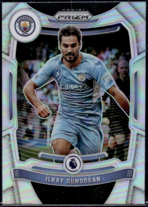 Ilkay Gundogan 2021 Prizm Premier League #8 Silver RAW