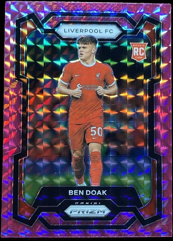 2023 Prizm Premier League #90 Pink Mosaic