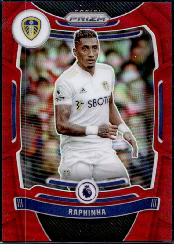 Raphinha 2021 Prizm Premier League #220 Red /199 RAW