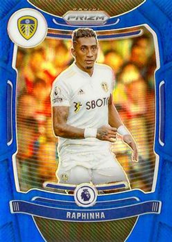 Raphinha 2021 Prizm Premier League #220 Blue /340 RAW