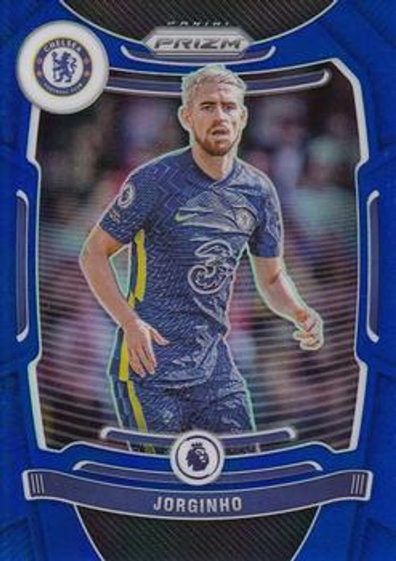 Jorginho 2021 Prizm Premier League #249 Blue /340 RAW