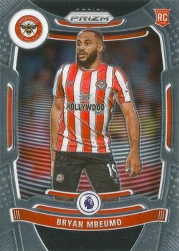 Bryan Mbeumo 2021 Prizm Premier League #147 Base RAW
