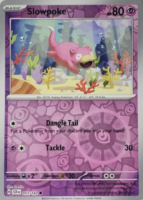 Slowpoke 2002 Japanese McDonald's e Minimum Pack #014 Holo