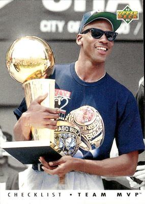 1992 Upper Deck #TM1 Team MVPs Checklist