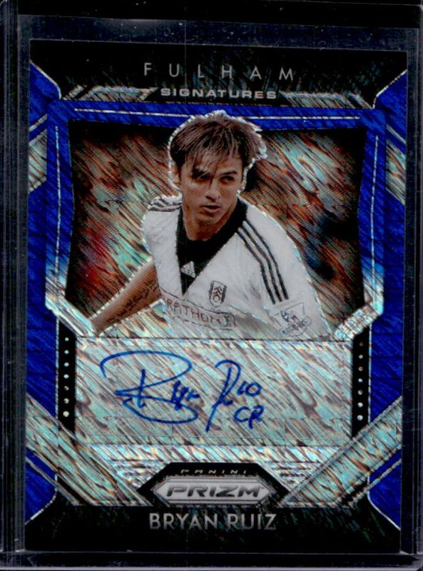 2020 Prizm Premier League #S-BR Signatures Blue Shimmer