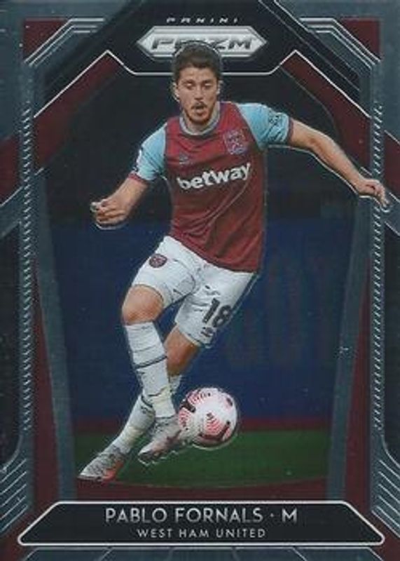 Pablo Fornals 2020 Prizm Premier League #190 Base RAW