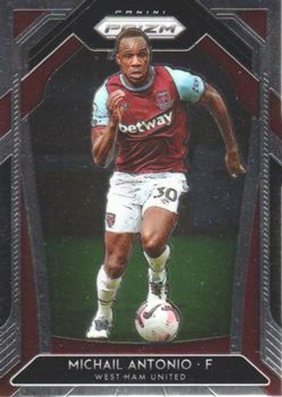 Michail Antonio 2020 Prizm Premier League #193 Base RAW