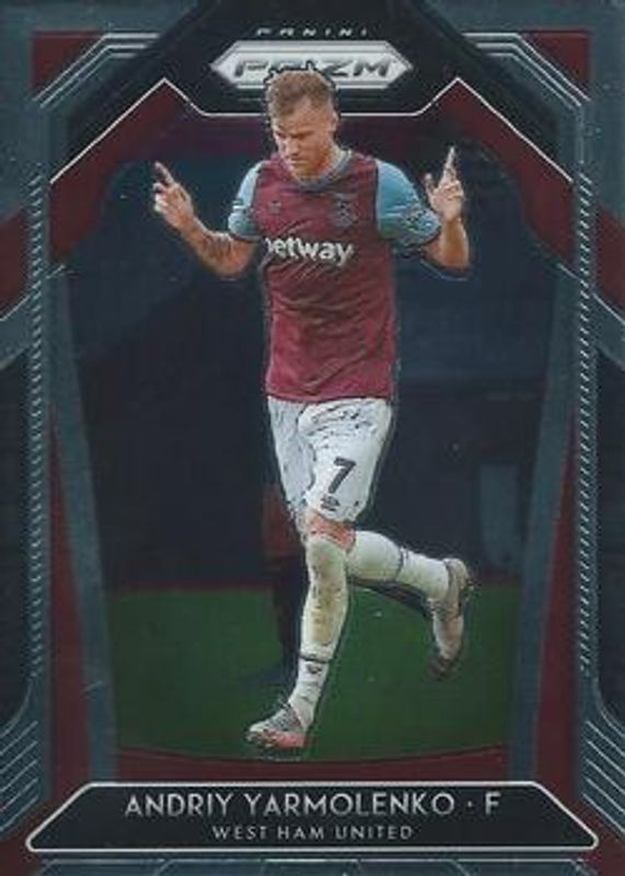 Andriy Yarmolenko 2020 Prizm Premier League #195 Base RAW