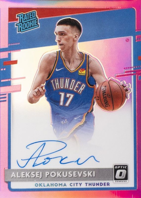2020 Optic #167 Rated Rookie Signatures - Pink /25