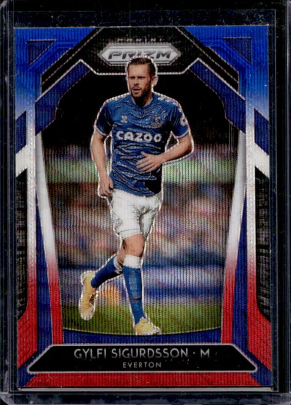 2020 Prizm Premier League #111 Red White Blue
