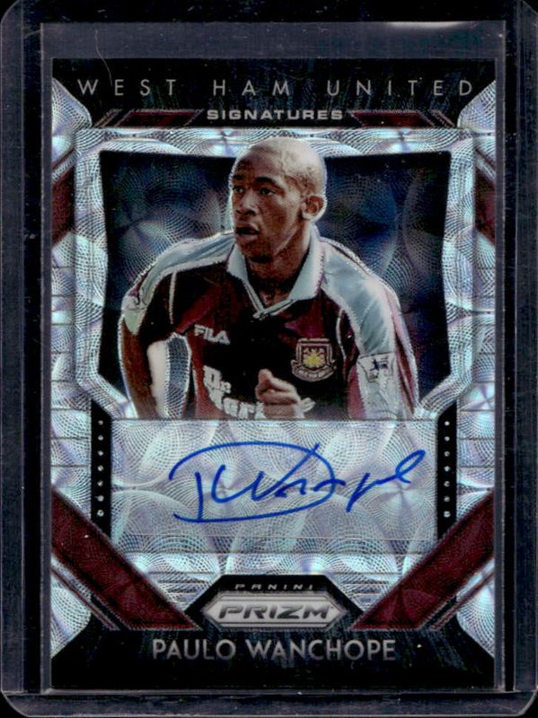 Paulo Wanchope 2020 Prizm Premier League #S-PW Signatures Choice RAW