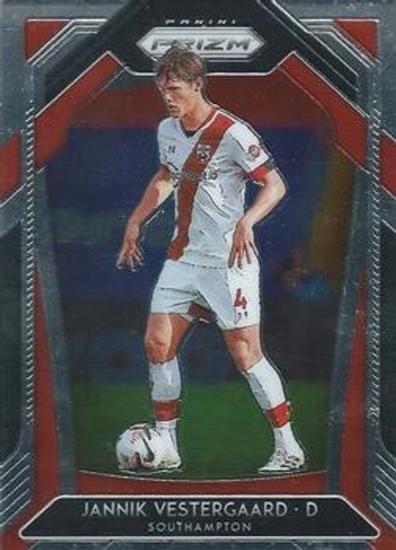 Jannik Vestergaard 2020 Prizm Premier League #86 Base RAW