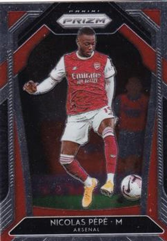 Nicolas Pepe 2020 Prizm Premier League #42 Base RAW