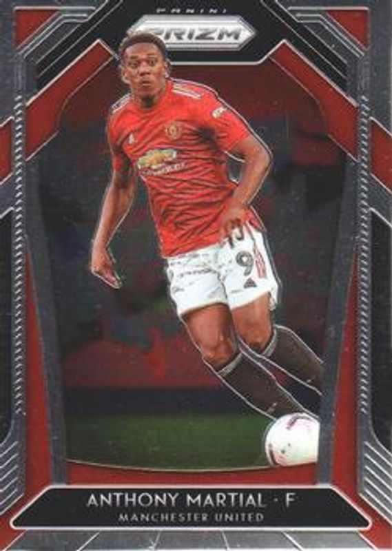 Anthony Martial 2020 Prizm Premier League #13 Base RAW