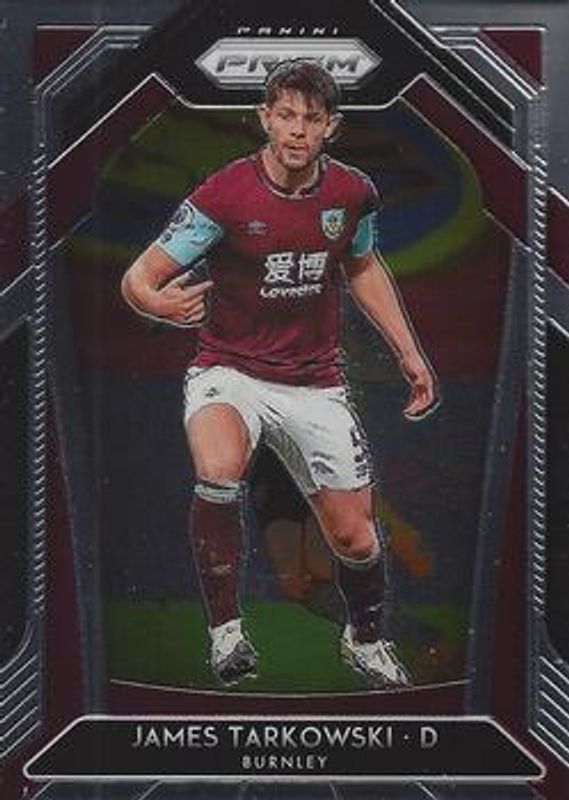 James Tarkowski 2020 Prizm Premier League #47 Base RAW