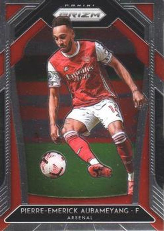 Pierre-Emerick Aubameyang 2020 Prizm Premier League #43 Base RAW