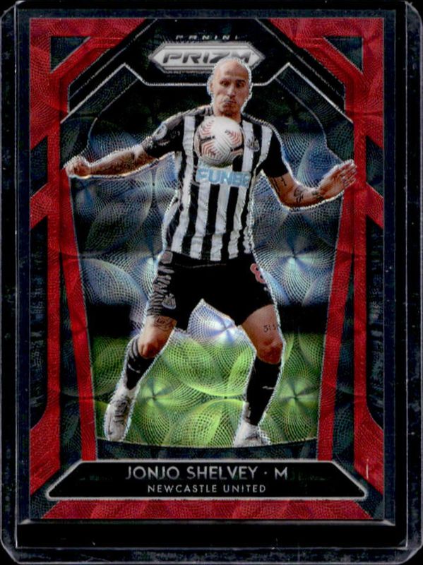 Jonjo Shelvey 2020 Prizm Premier League #234 Choice Red /29 RAW