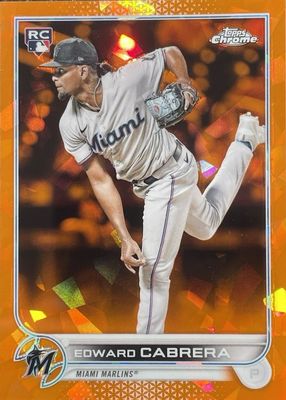 2022 Topps Chrome Sapphire Edition #566 Orange /25