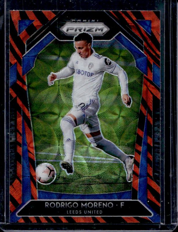 Rodrigo Moreno 2020 Prizm Premier League #208 Choice Tiger Stripe RAW