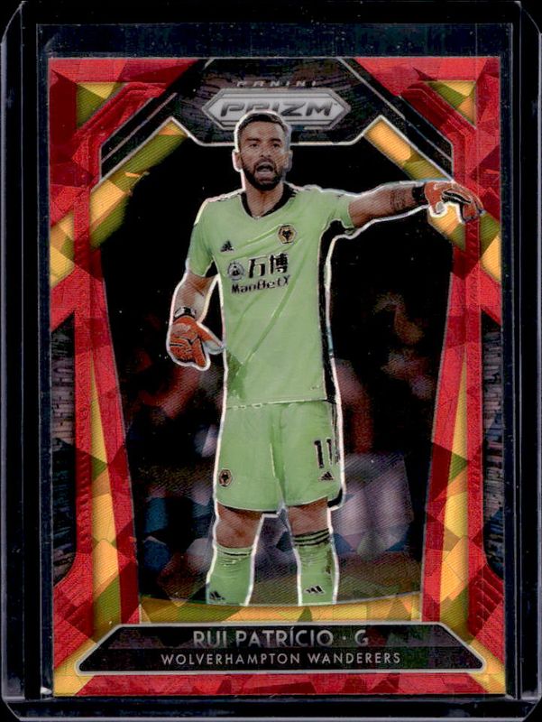 Rui Patricio 2020 Prizm Premier League #136 Red Ice RAW
