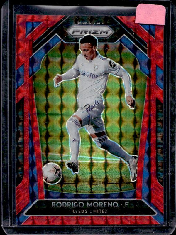 Rodrigo Moreno 2020 Prizm Premier League #208 Red Mosaic /159 RAW