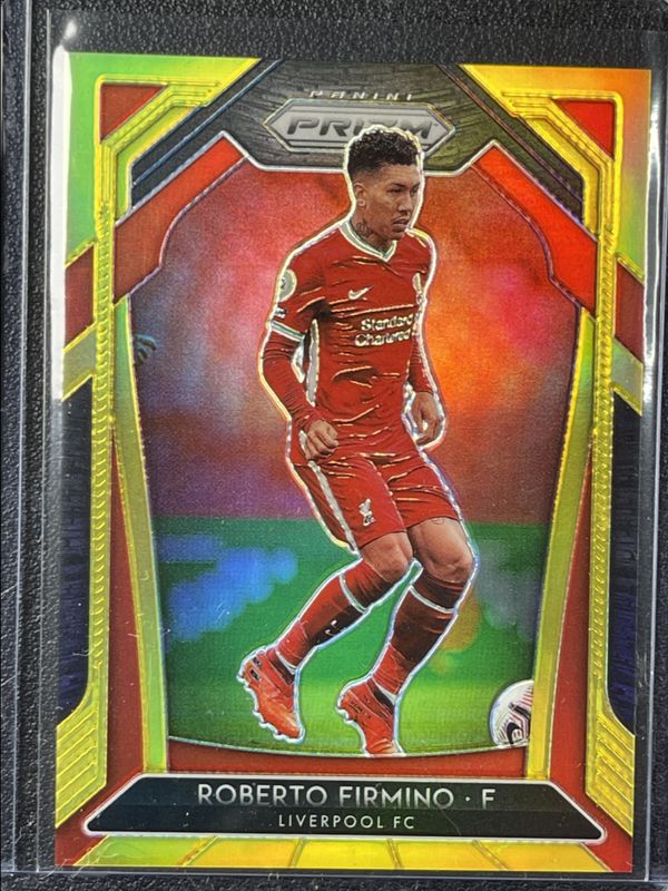 Roberto Firmino 2020 Prizm Premier League #254 Gold /10 RAW