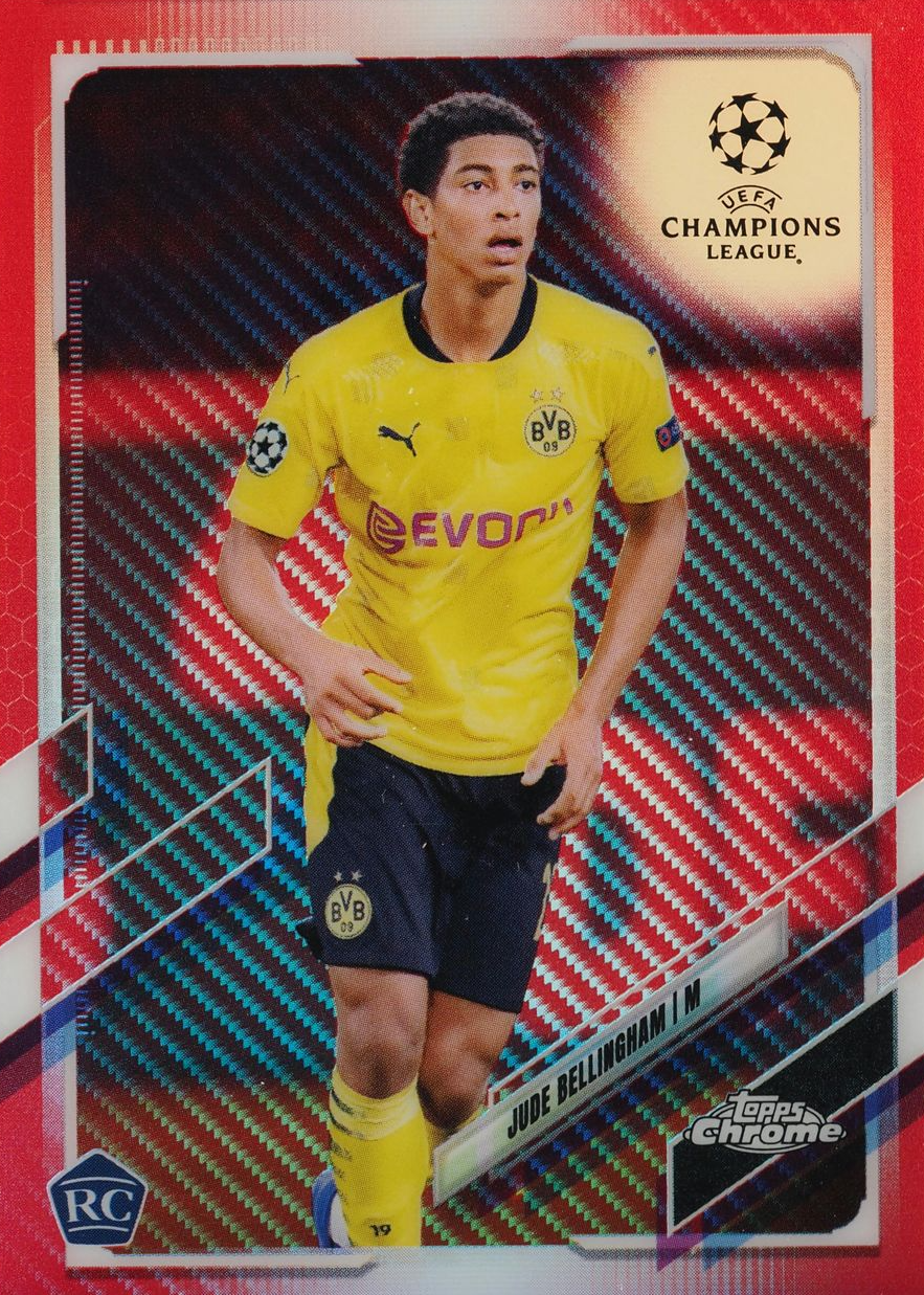 Jude Bellingham 2020 Topps Chrome UEFA Champions League #68