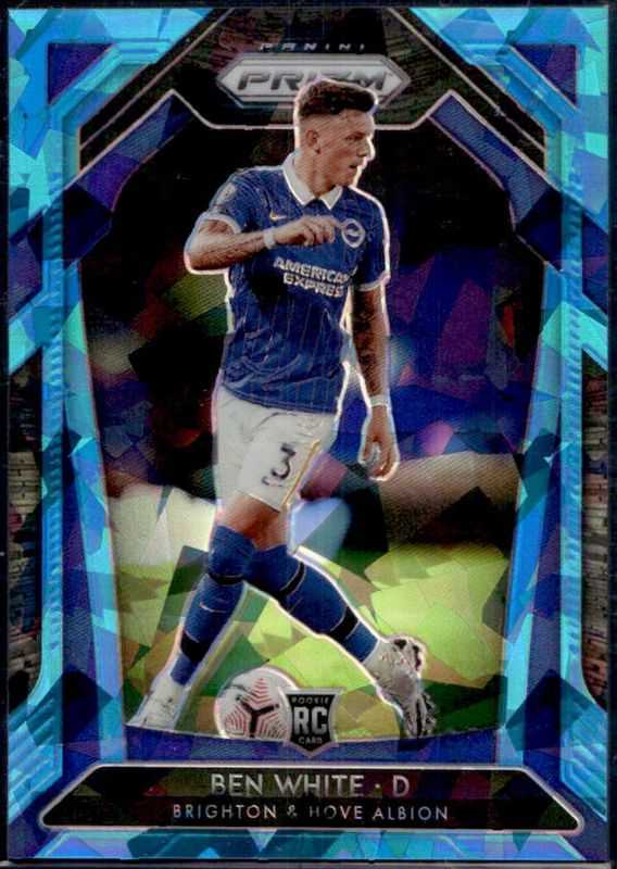2020 Prizm Premier League #168 Blue Ice /75