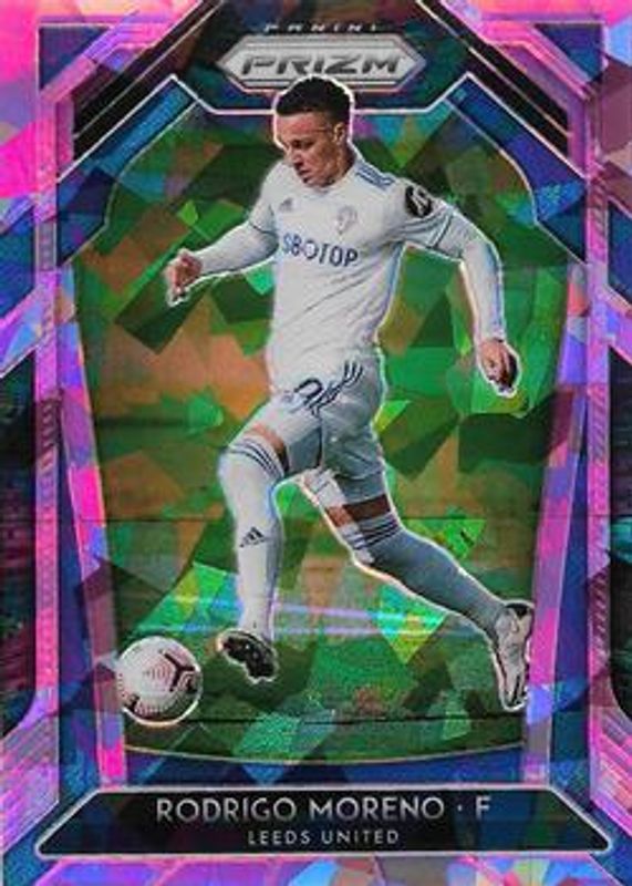 Rodrigo Moreno 2020 Prizm Premier League #208 Pink Ice RAW