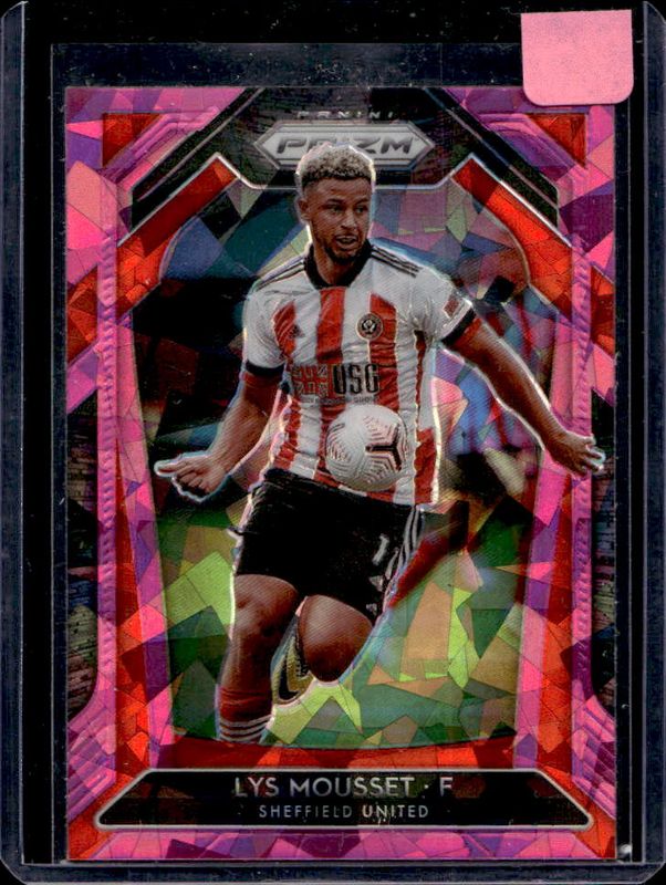 Lys Mousset 2020 Prizm Premier League #28 Pink Ice RAW