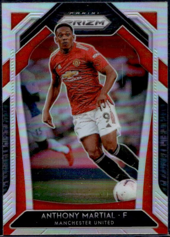Anthony Martial 2020 Prizm Premier League #13 Silver RAW