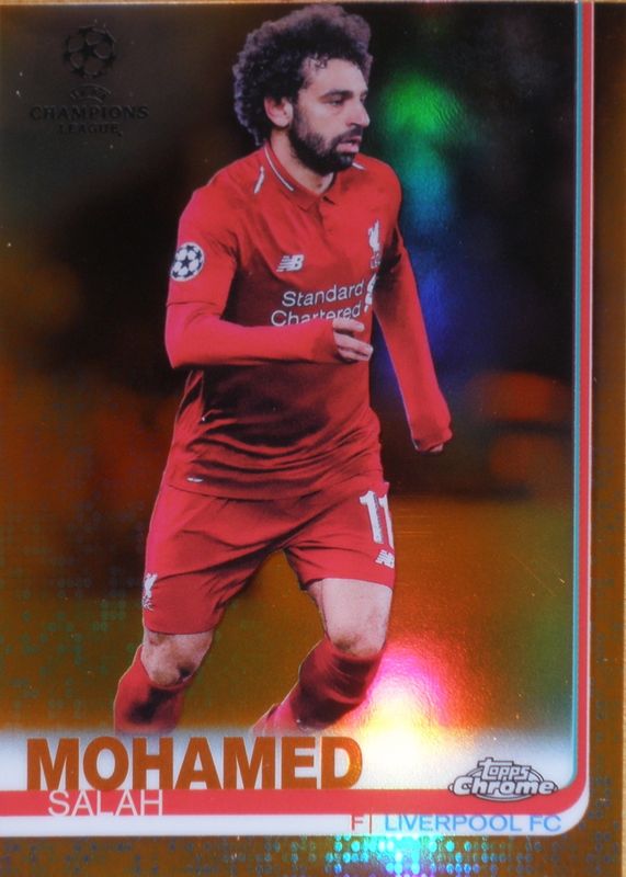 2018 Topps Chrome UEFA Champions League #87 Orange Refractor /25