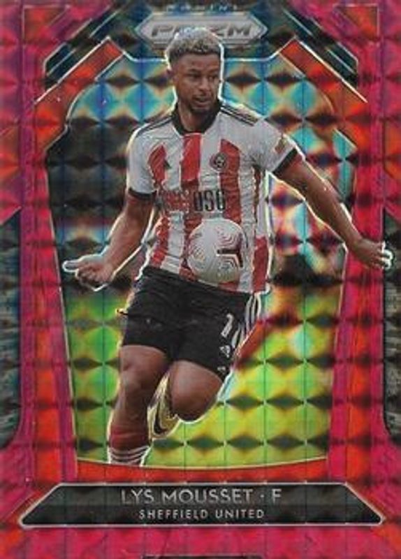 Lys Mousset 2020 Prizm Premier League #28 Red Mosaic /159 RAW