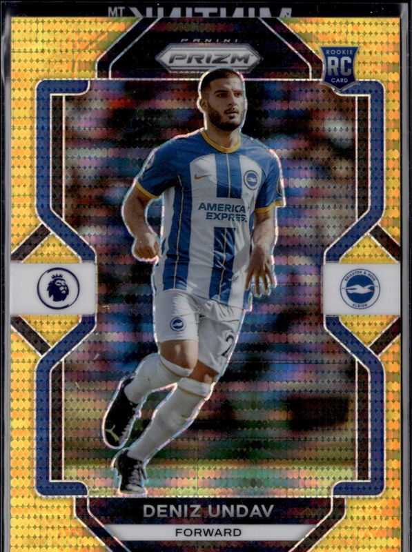 2022 Prizm Premier League #133 Breakaway Gold /10