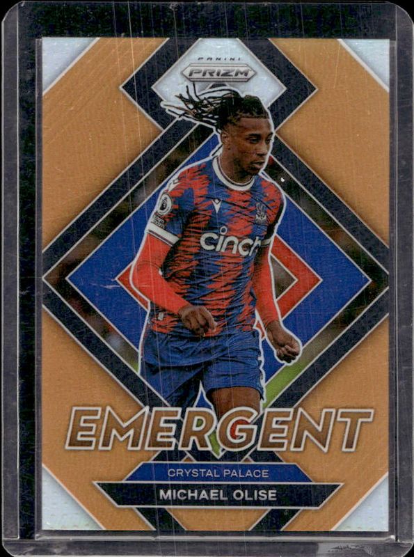 2022 Prizm Premier League #2 Emergent - Orange /25