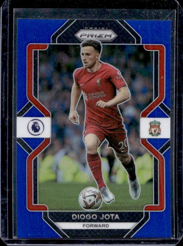 Diogo Jota 2022 Prizm Premier League #188 Blue /175 RAW