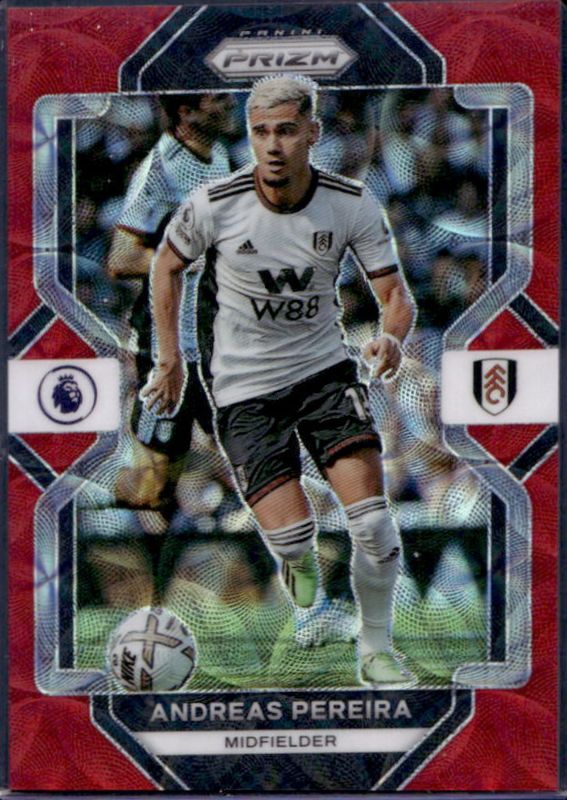 2022 Prizm Premier League #66 Choice Red /30