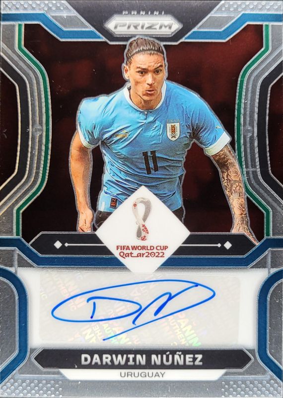 Darwin Nunez 2022 Prizm Premier League #S-DN Signatures RAW