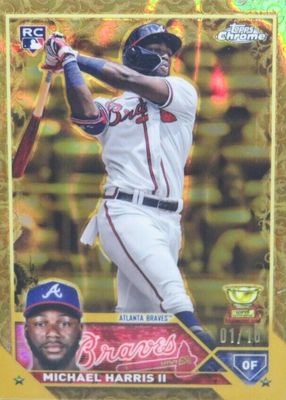 2023 Topps Gilded Collection #103 Lava Gold Etch Refractor /10