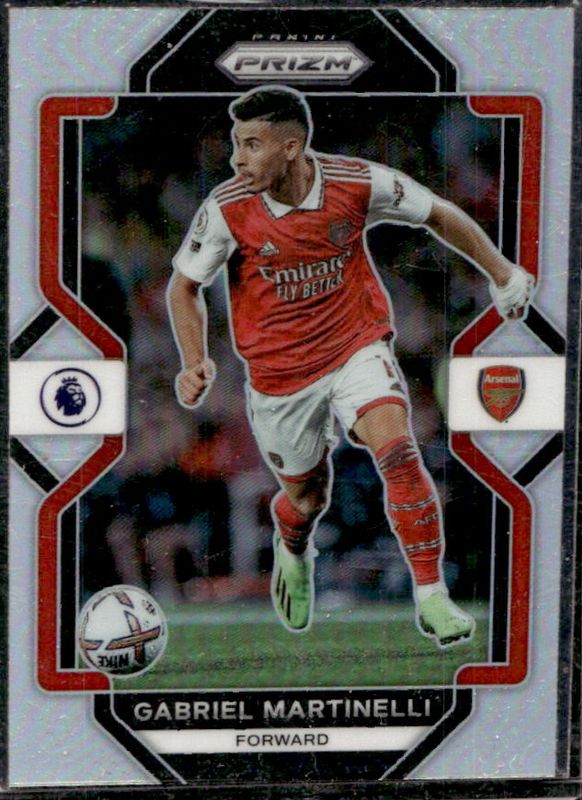 Gabriel Martinelli 2022 Prizm Premier League #161 Silver RAW