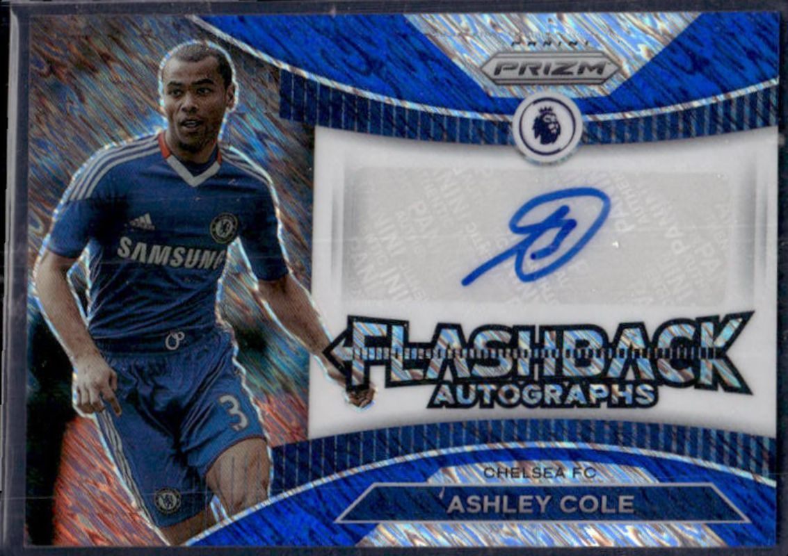 2022 Prizm Premier League #FA-ACE Flashback Autographs - Blue Shimmer