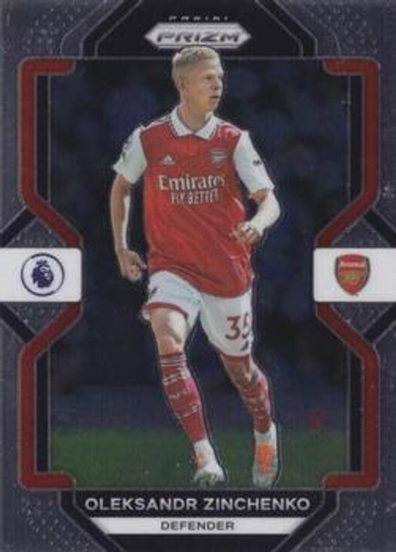 Oleksandr Zinchenko 2022 Prizm Premier League #163 Base RAW
