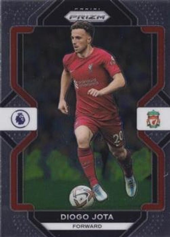Diogo Jota 2022 Prizm Premier League #188 Base RAW
