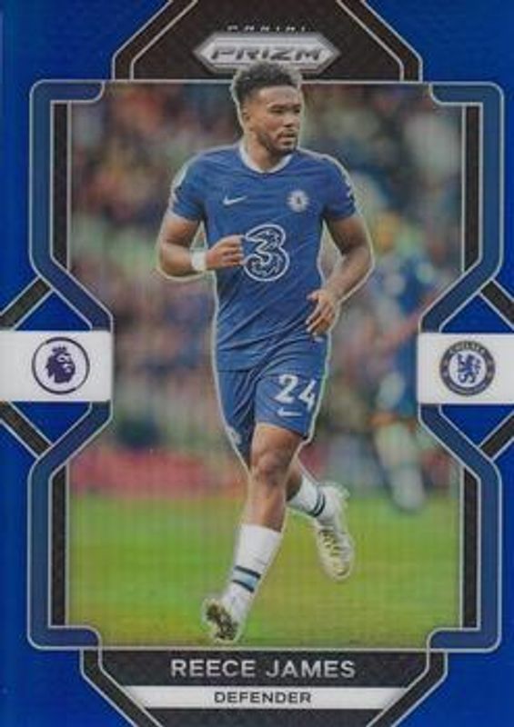 Reece James 2022 Prizm Premier League #108 Blue /175 RAW