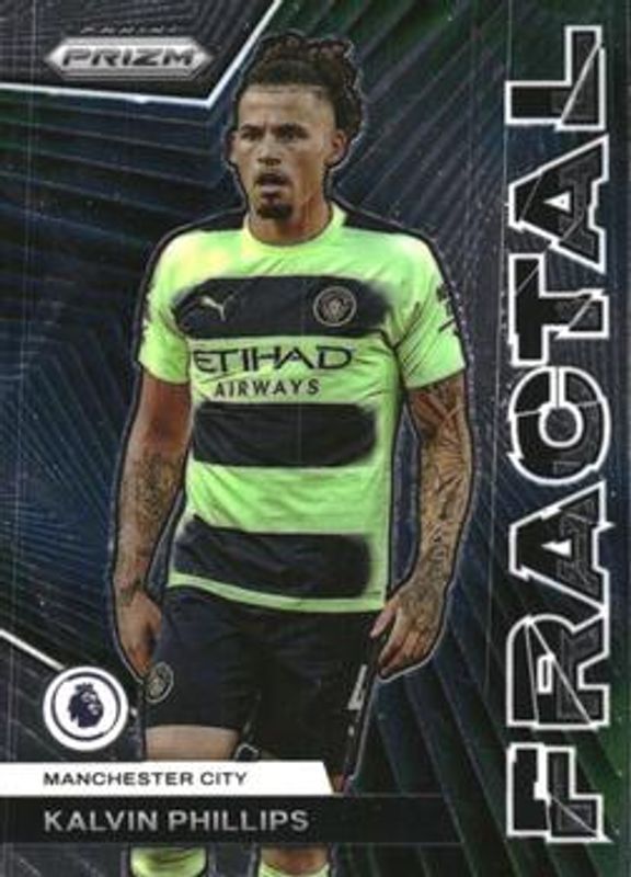 Kalvin Phillips 2022 Prizm Premier League #23 Fractal RAW