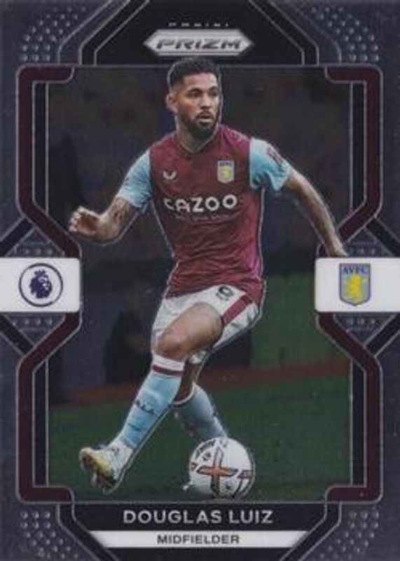 Douglas Luiz 2022 Prizm Premier League #280 Base RAW