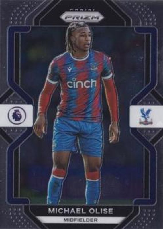 Michael Olise 2022 Prizm Premier League #25 Base RAW