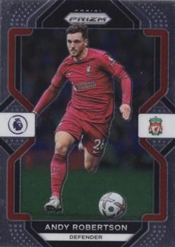 Andy Robertson 2022 Prizm Premier League #185 Base RAW