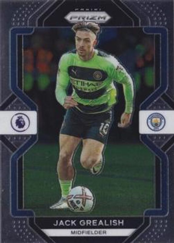 Jack Grealish 2022 Prizm Premier League #6 Base RAW